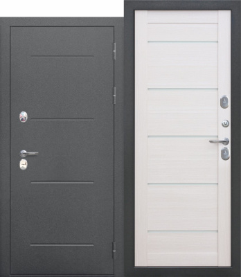 Феррони/ISOTERMA, Серебро 11 см, Лиственница беж царга, 860*2050 ЛЕВАЯ